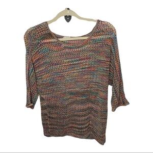 Equilibrio over sized longer sweater Sz medium